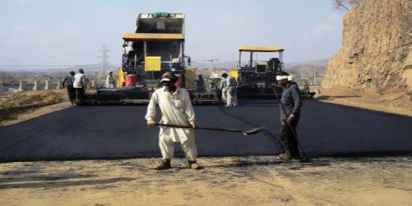 طريق رئيسي - أعمال الطرق